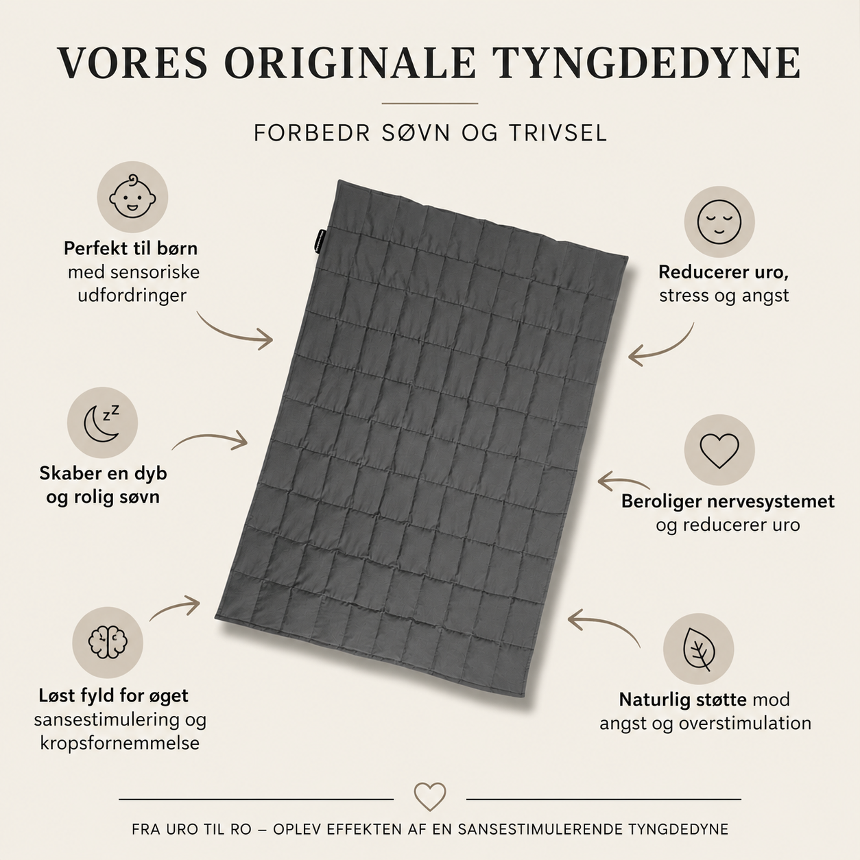 Originale tyngdedyner børn