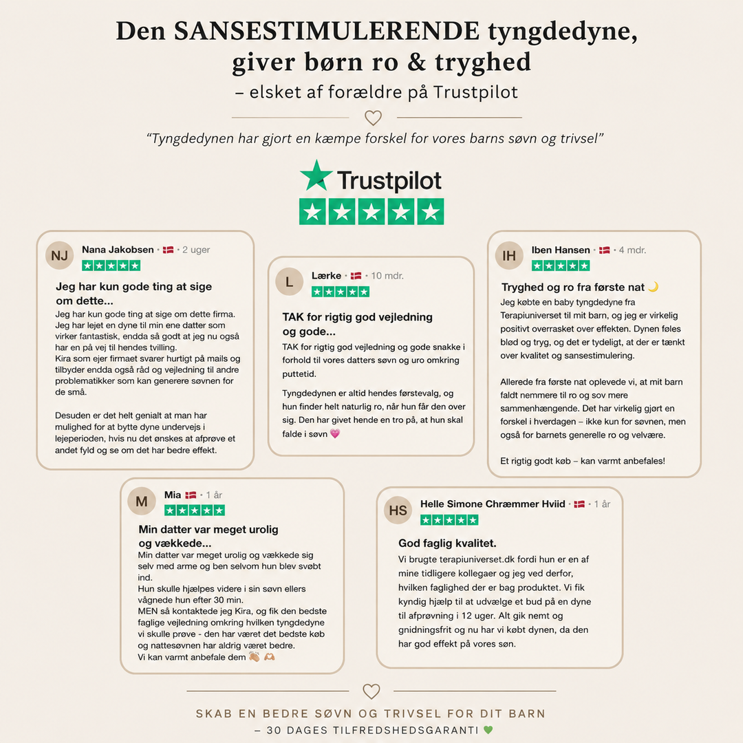 Originale tyngdedyner børn