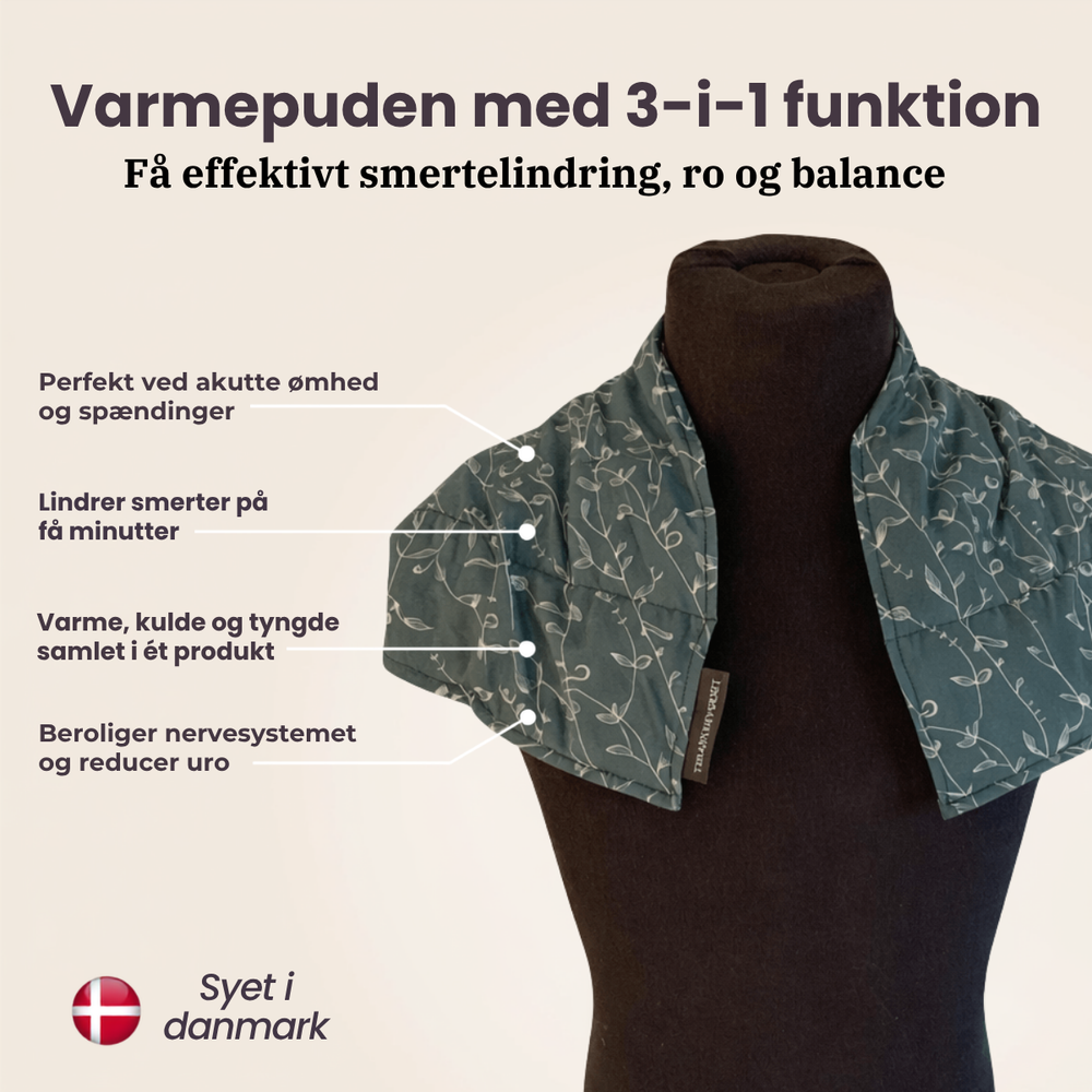 Varmepuden med 3-i-1 funktion