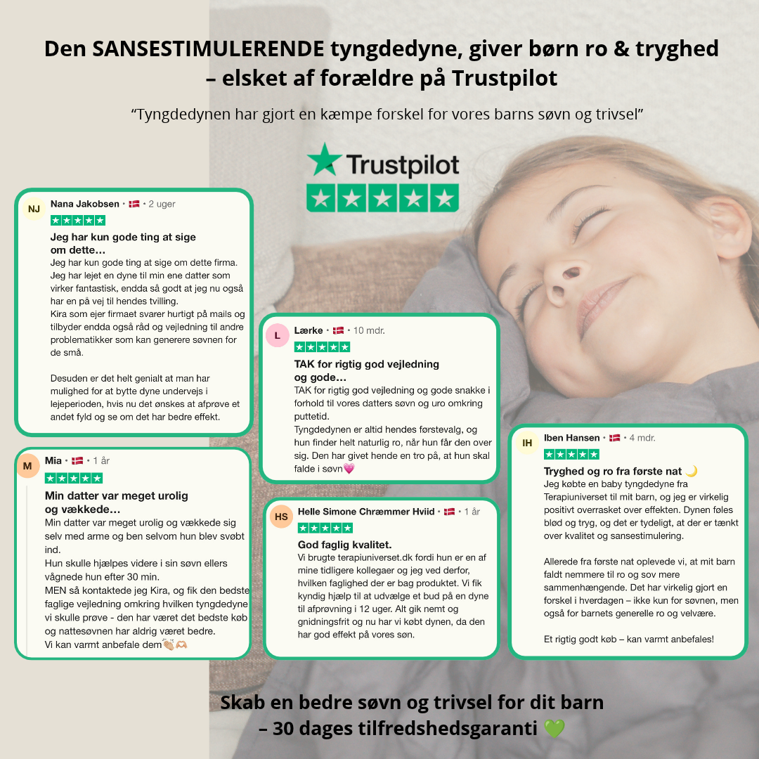 Originale tyngdedyner børn